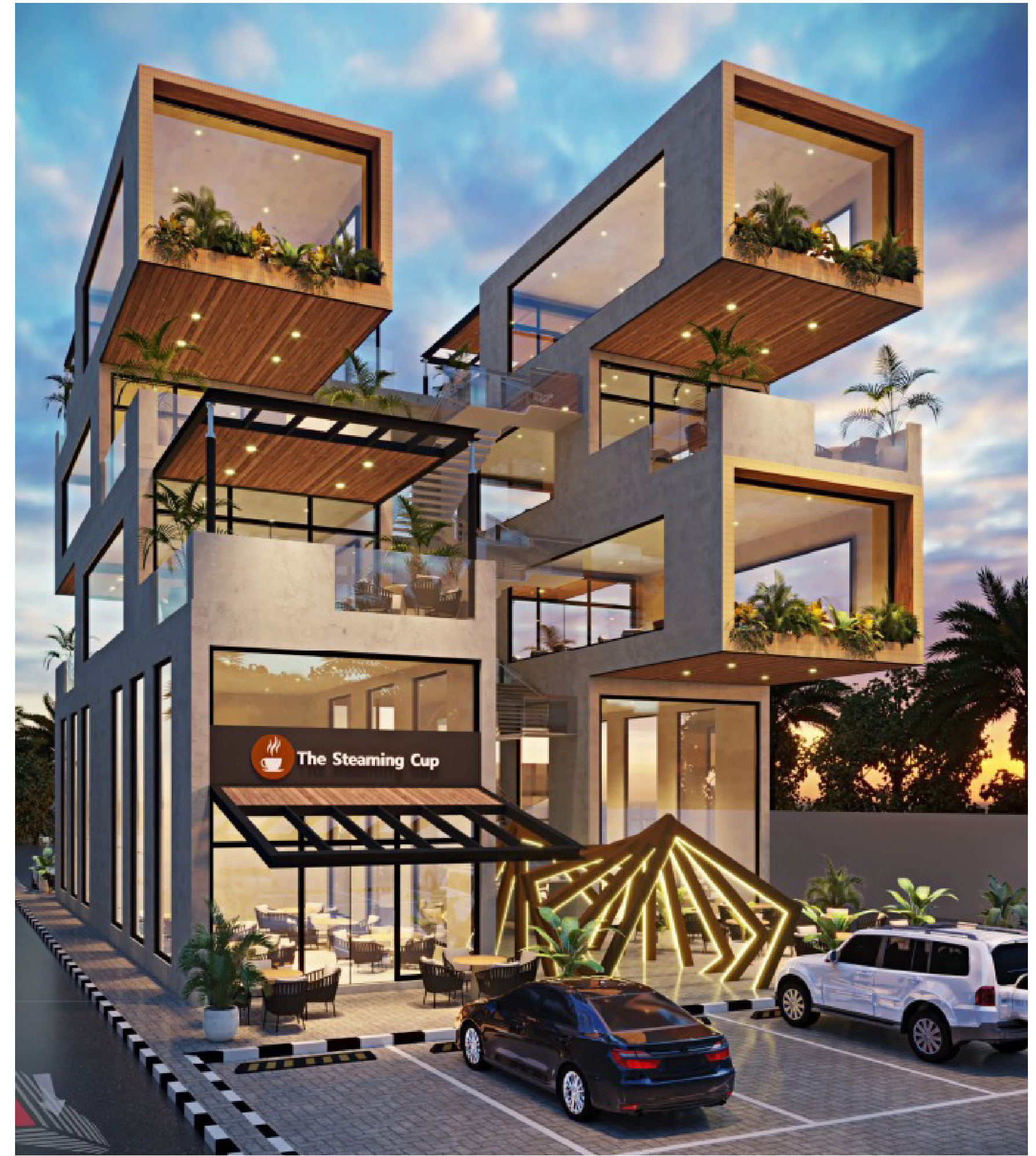 مشروع Oasis Cube